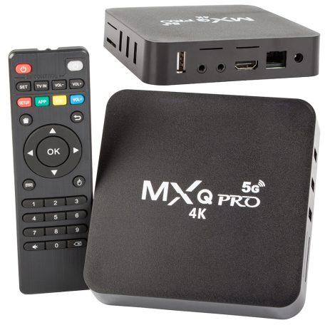 Multimediálny prehrávač Smart TV BOX s diaľkovým ovládaním - android, 4k