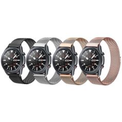   20 mm-vý kovový remienok Miláno Rose Gold na smart hodinky (magnetický)