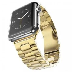   Steel Fit Gold veľký remienok z nehrdzavejúcej ocele na hodinky Apple Watch 42/44/45/49