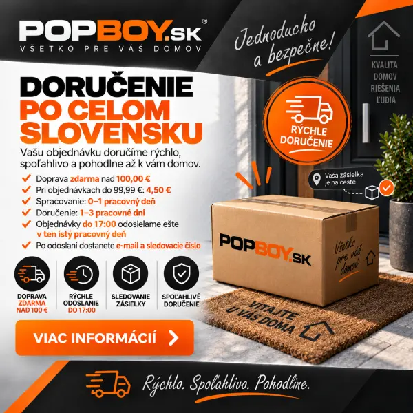 Doprava a doručenie Popboy.sk